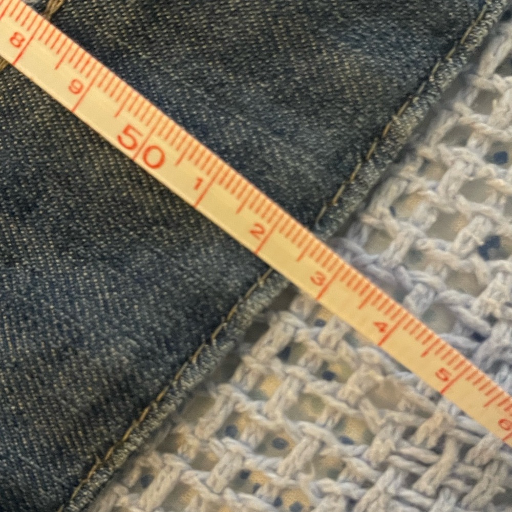 Denim Ruffle Jacket - Picture 9 of 13